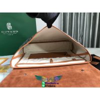戈雅 GY Citadin men's document briefcase canvas flap messenger bag worker commuter bag - 图片 4