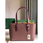 Goyard vintage outdoor carryall travel handbag canvas shoulder underarm tote large storage luggage