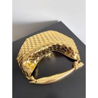 BV intrecciato Sardine handbag metallic slouchy beach tote socialite influencer party bag - 图片 4