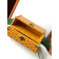 Goyard Cassette trunk clutch cosmetic box holder shoulder crossbody case messenger bag - 图片 5