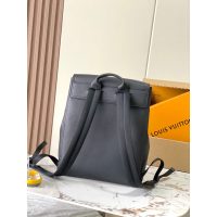 Louis Vuitton Men's steamer Backpack in Grainy Calfskin