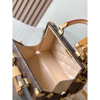 Louis Vuitton LV Speedy Trunk 20 Handbag in Monogram Canvas