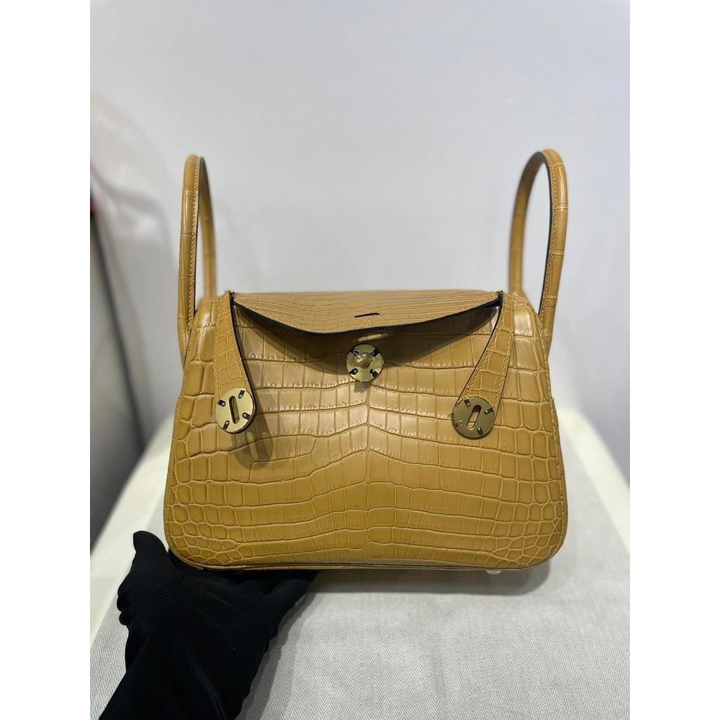 ph-11134201-820lh-mqsl2x7xts0e94.jpg Crocodile Her^^m lindy 26 boston shopper handbag large luxury designer tote travel keepall handbag - 图片 1