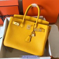 togo Hermes birkin 25 bleu zanzibar handbag GHW full handmade boutique inclusion