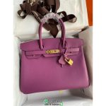Epsom Hermes Birkin 30 solid top-handle handbag laptop document handbag handmade stitch ready stocks