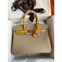 epsom hermes birkin 30 handbag GHW full handmade/boutique inclusion