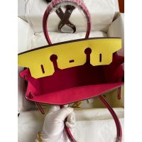 epsom hermes birkin 30 top-handle bag GHW full handmade/boutique inclusion