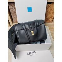 calfskin Celine Soft16 versatile worker commuter bag shoulder shopping tote authentic quality - 图片 7
