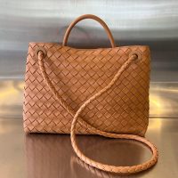 BV medium Andiamo sling shoulder storage tote shopper handbag holiday beach tote authentic quality - 图片 4