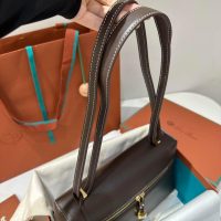 loro piana L27 ladies undearm case baguette sling crossbody shoulder cellphone bag cosmetic box - 图片 5