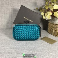 velvet BV cocktail kisslock clutch cellphone cosmetic clutch case socialite influencer party pouch - 图片 9