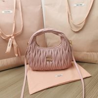 COD Small 缪缪 Miu sling crossbody zipper tote wander hobo underarm baguette authentic quality