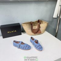 Alaia Mary Jane boat slip-on breathable flat ballet shoes daily walking pump size35-42 - 图片 9