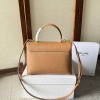 Celine Medium Nino handbag sling crossbody shoulder flap messenger in supple calfskin - 图片 3