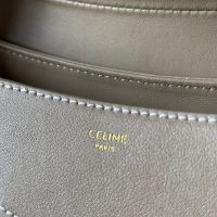 Celine polly medium underarm baguette messenger flap elegant elbow saddle bag - 图片 5