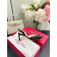 Roger RV shiny heel slingback pump sandal in patent leather size35-42 7cm height - 图片 6
