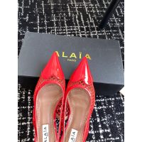 Alaia kitten heel slingback sandal pointed mesh pump slipon influencer nightclub heel size35-41 - 图片 9