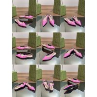 Gucci pointed flat slingback ballet shoes daily flat pump sandal in patent leather size35-40 - 图片 5