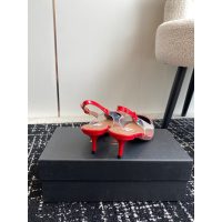 Alaia capped kitten heel slingback sandal bride wedding shoes casual daily pump size35-42 - 图片 6