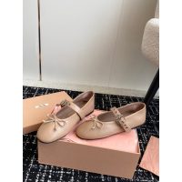 Miumiu bow flat ballet pump daily walking shoes Mary Jane boat shoes size35-40 - 图片 7