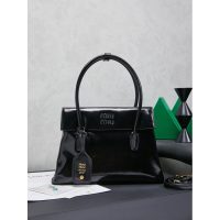 large original Miu miu women's shopper handbag/shoulder leather tote/magnetic closure - 图片 6