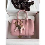 togo Hermes garden party 23 mini tote handbag full handmade boutique package
