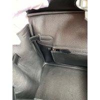 Hermes Birkin 35 top-handle handbag-box leather gun hardware full handmade boutique inclusion - 图片 5