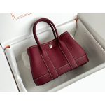 togo hermes neo garden party 23 tote handbag full handmade boutique inclusion