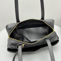 small Balenciaga women's shoulder bowling tote/casual underarm baguette with protective feet - 图片 6