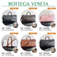 Intrecciato BV woven weekender cuffle handbag/travel carryall luggage bag/boarding handbag - 图片 2