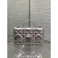lambskin Dior quilted crossbody shoulder flap bag/top-handle cosmetic clutch - 图片 5