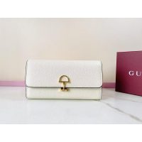half horsebit Gucci bifold long wallet purse multiclots card hoder - 图片 2