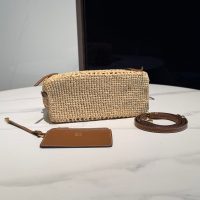 raffia-woven Miu miu resort beach tote lightweight shopper handbag - 图片 4