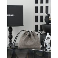 Chanel lambskin Mini Drawstring bucket Pouch Bag
