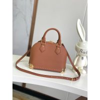 Louis Vuitton LV alma trunk BB handbag in grainy calfskin