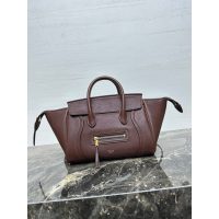 classic Celine smile-face tote handbag with protect metal feet - 图片 4