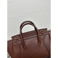 classic Celine smile-face tote handbag with protect metal feet - 图片 5