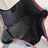Gucci Black Polished Calfskin Tote Bag - 图片 7