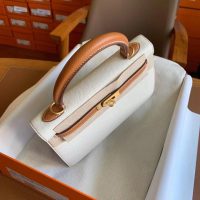 Hermes bicolor kelly 25 handbag-epsom calfskin GHW full handmade boutique inclusion