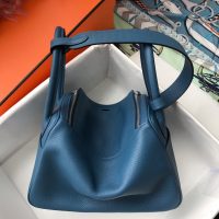 Togo Hermes Lindy 30cm casual shoulder commuter bag large shopping tote shopper handbag - 图片 5