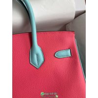 epsom hermes birkin 30 handbag with horse charm GHW full handmade/boutique inclusion