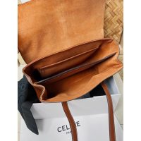 calfskin Celine Soft16 versatile worker commuter bag shoulder shopping tote authentic quality - 图片 6