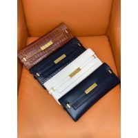 YSLM Manhattan crocodile-grainy cosmetic smartphone pouch socialite party clutch - 图片 2