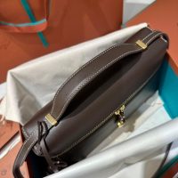 loro piana L27 ladies undearm case baguette sling crossbody shoulder cellphone bag cosmetic box - 图片 4