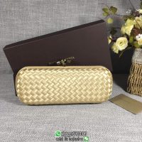 intrecciato BV velvet cocktail clutch socialite party pochette cosmetic cellphone holder pouch - 图片 5