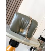 Loewe puffer Goya cosmetic pouch smartphone holder sling chain crossbody shoulder flap messenger - 图片 8