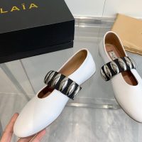 ALAIA Mary Jane ballet flat shoes casual daily walk pump trendy excessior shoes size35-40 - 图片 2
