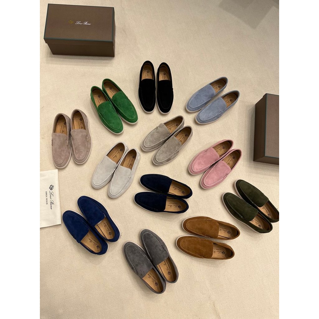 ph-11134201-820li-mqspgejmtpfx19.jpg LP suede couple shoes flat slide loafer slip-on casual daily pump walking shoes size35-45 - 图片 1