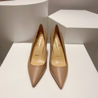 Christian Louboutin plain stiletto pump sandal elegant dancer party footwear size35-42 10cm - 图片 3