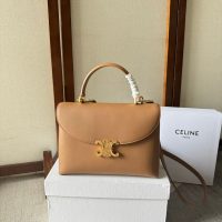 Celine Medium Nino handbag sling crossbody shoulder flap messenger in supple calfskin - 图片 2